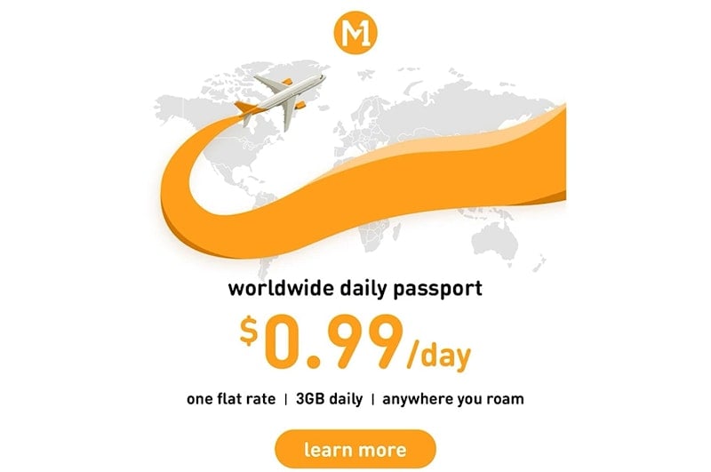Roam for less than $1 with M1’s new Worldwide Daily Passport 